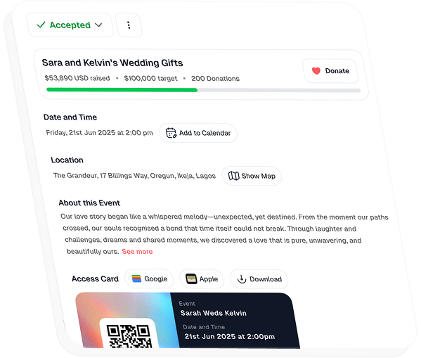 Liveet event management preview